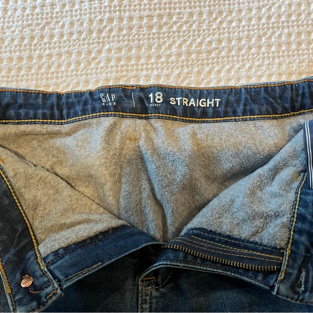 GAP Boys Dark Blue Straight Leg Jeans NWOT